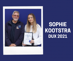 2021 Dux - Sophie Kootstra
